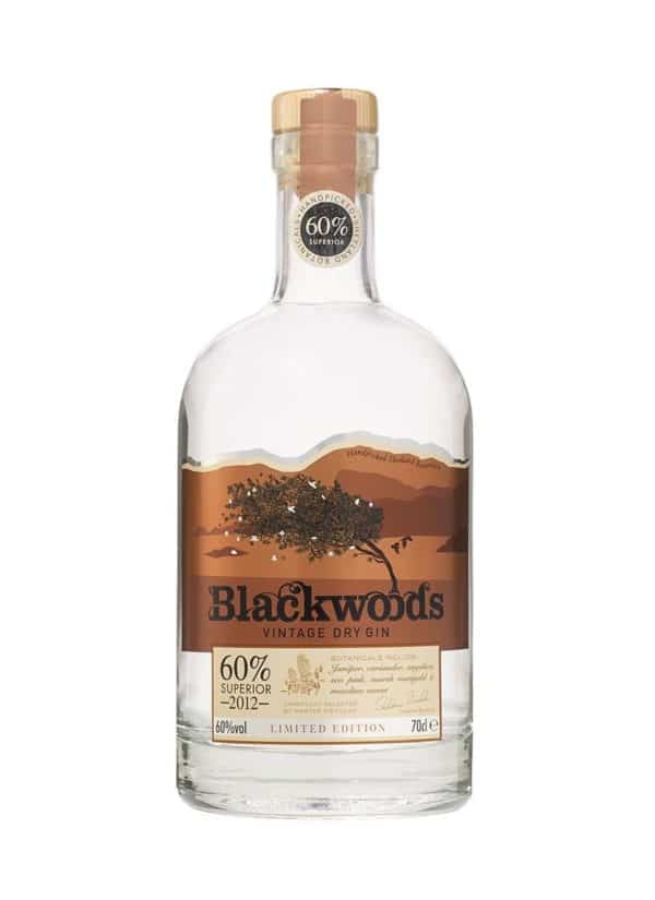 Blackwood's 2012 Superior Dry Gin FL 70