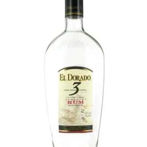 El Dorado 3 YO White Rum FL 70