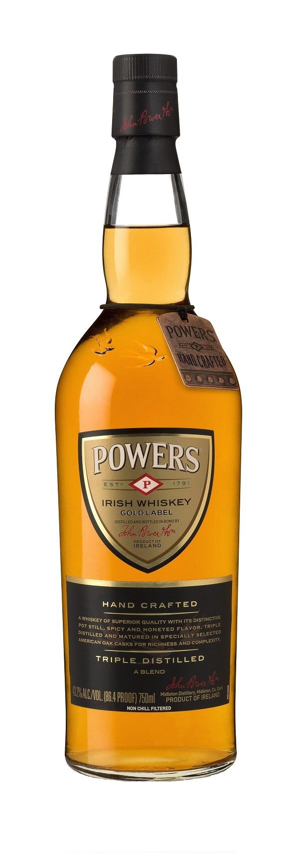 Powers Irish Whiskey FL 70