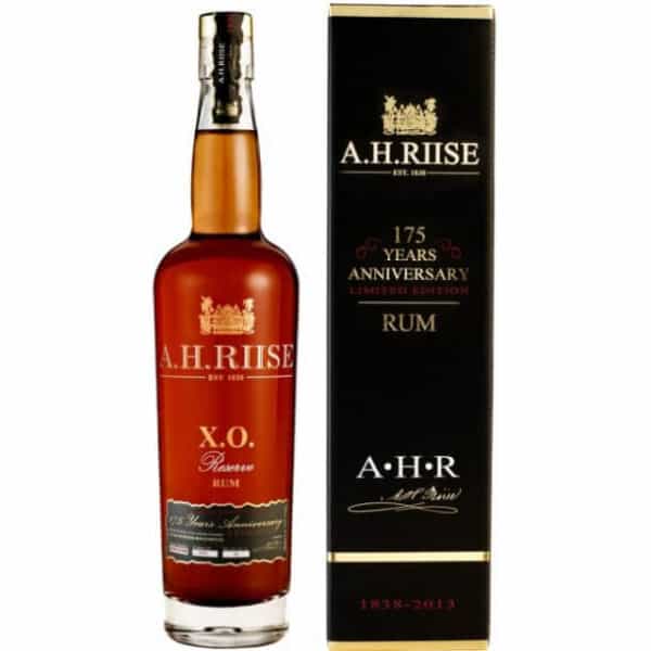 A.H. RIISE X.O. 175 TH. ANNIVERSARY 1838-2013, RESERVE RUM, 42%