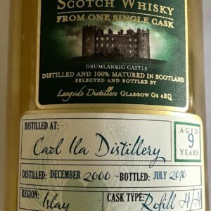 Douglas Single Malt Scotch Whisky, Caol Ila Distillery, Islay