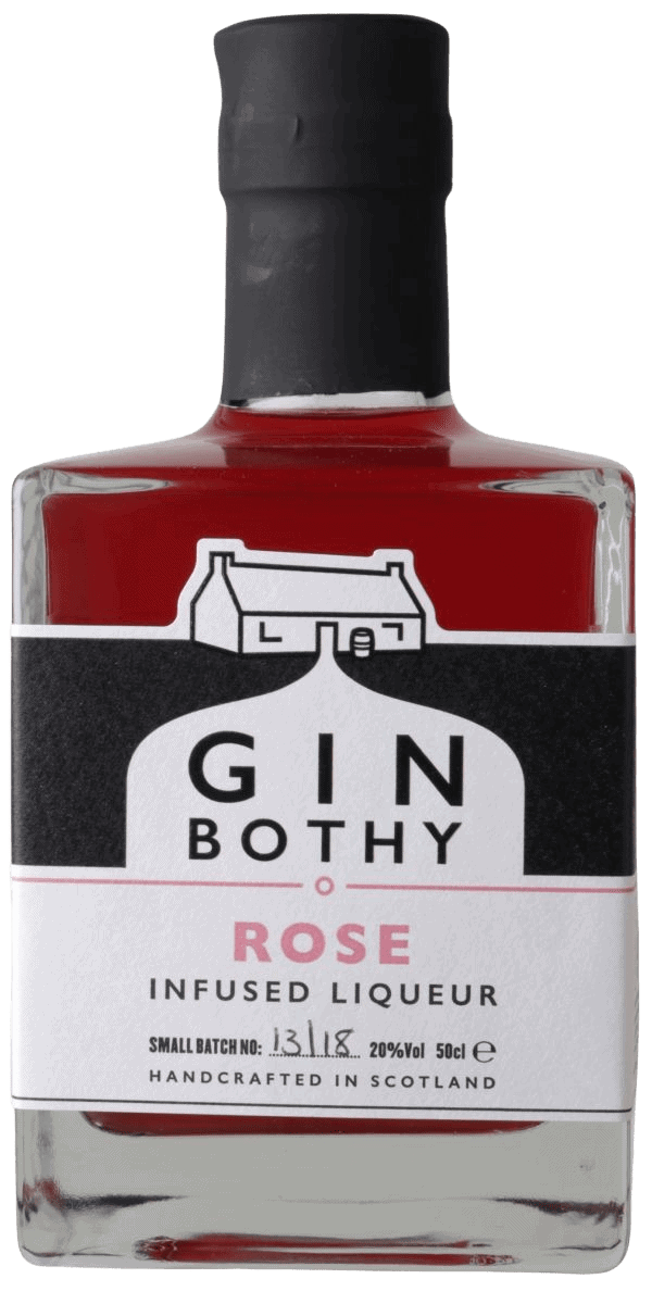 Gin Bothy, Rose Gin liqueur 20% 50 cl. - Fra Skotland