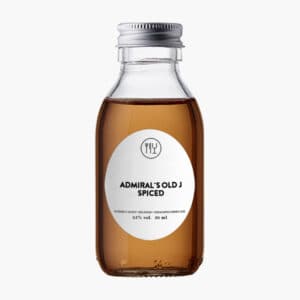 ADMIRAL'S OLD J SPICED ROM 35% -5 CL / 10 CL