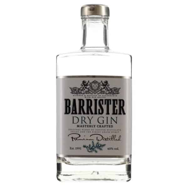 Barrister Dry gin 40% 0,7l