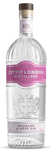 City Of London Rhubarb & Rose Gin