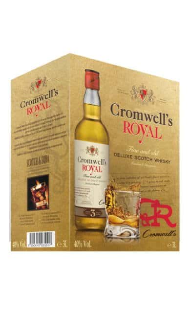 Cromwells Royal Whisky 40% 3l
