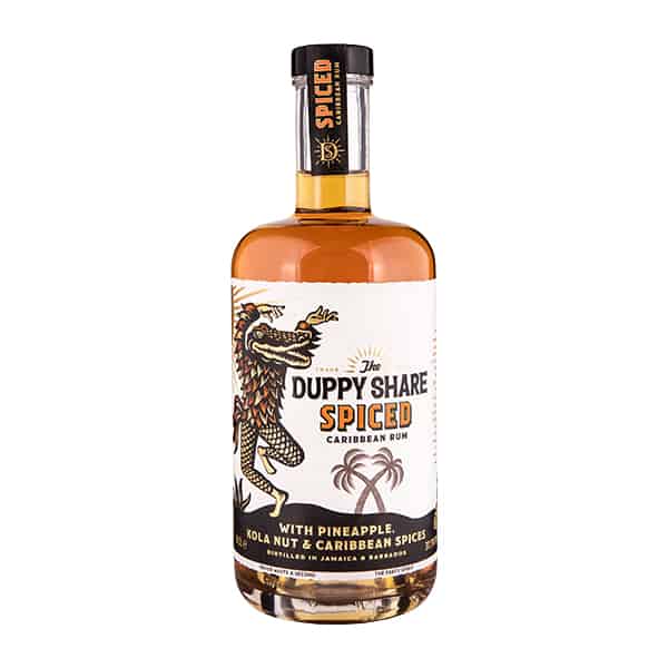 THE DUPPY SHARE SPICED CARIBBEAN ROM -5 CL / 10 CL
