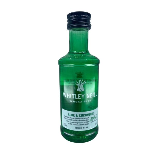 Whitley Neill | Aloe & Cucumber Gin (5 cl) - 43 - 5cl - Kingdom, United