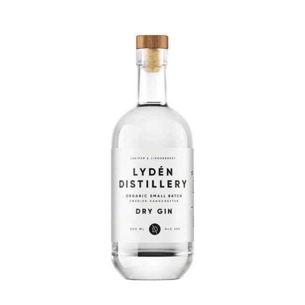 Lydén Organic Dry Gin - 40% - 50cl - Svensk Gin