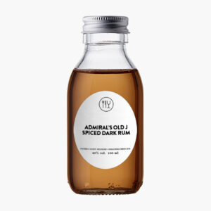 Admirals`s old spiced dark rum 40% , smageflaske, 5 CL / 10 CL
