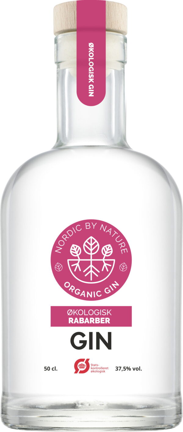 Nordic By Nature Rabarber Gin, Øko