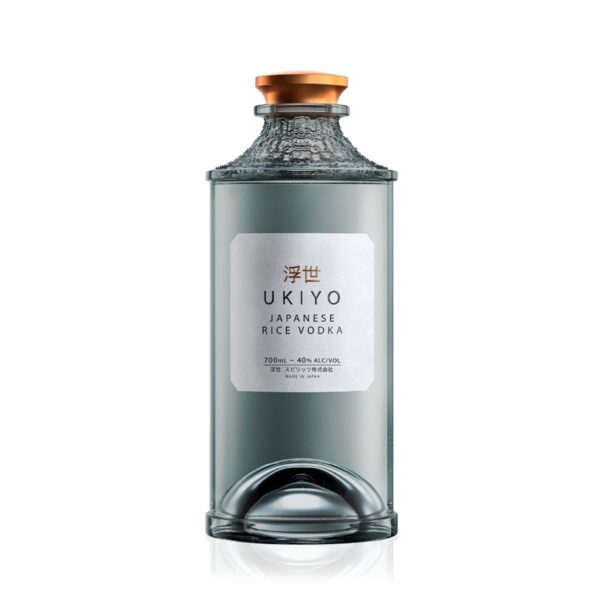 Ukiyo Japanese Rice Vodka - 40% - 70cl - Japansk Gin
