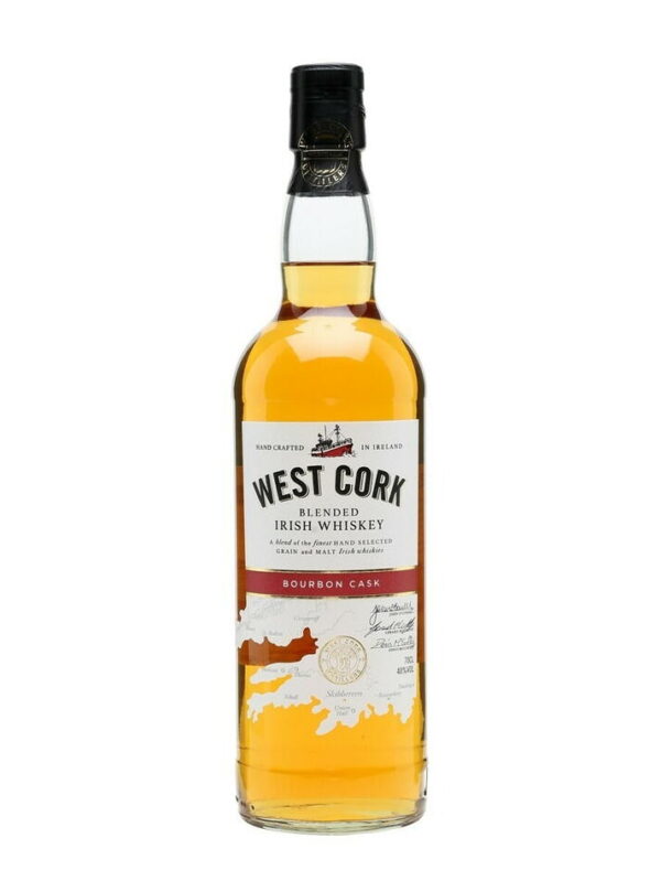 West Cork Bourbon Cask Irish Whiskey Fl 70