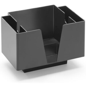 Servietholder Med 3 Rum Ps Sort