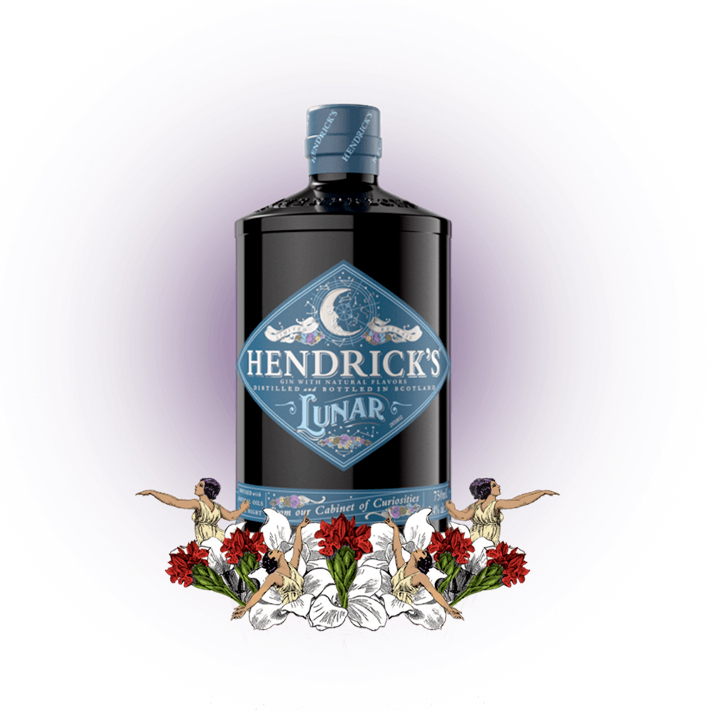 Hendricks Lunar Gin - 43,4% - 70cl - Scotland, Skotsk Gin