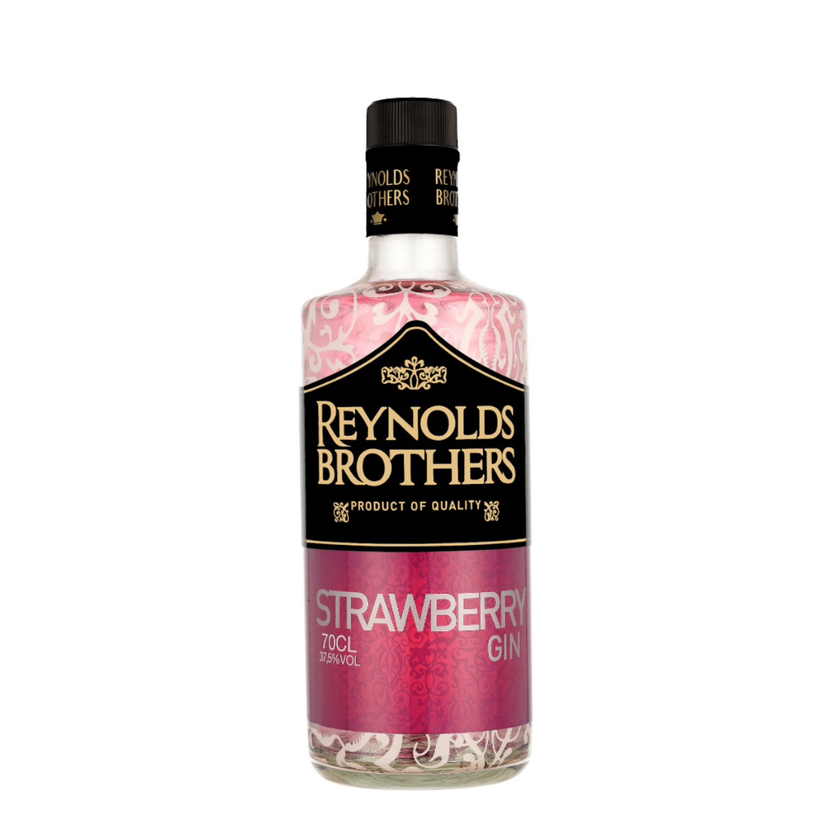 Reynolds Brother Strawberry Gin - 37,5% - 70cl - Spansk Gin