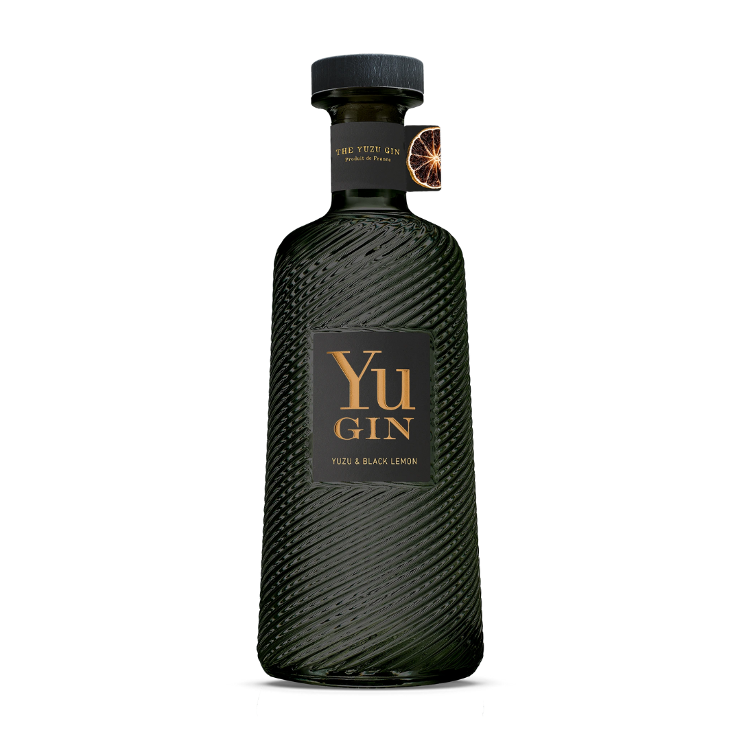 Yu Gin - Yuzu & Black Lemon - 43 - 70cl - Fransk Gin