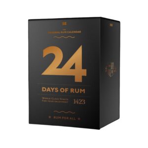 24 Days Of Rum Calendar Original Black Edition 24x2cl