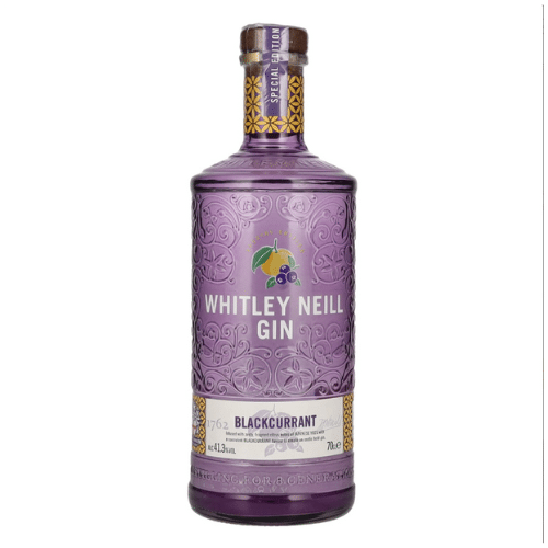 Whitley Neill Black Current Gin - 41,3% - 70cl - Engelsk Gin, Engelsk Gin